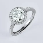 2CT Moissanite Ring in 925 Silver - Model R20202724 - Image 2