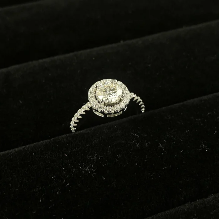 2CT Moissanite Ring in 925 Silver - Model R20202724 - Image 3