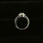 2CT Moissanite Ring in 925 Silver - Model R20202724 - Image 4