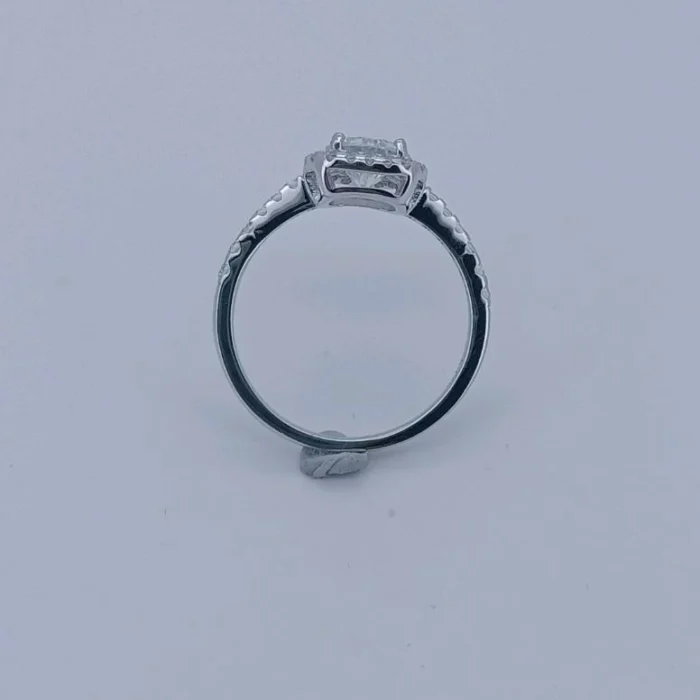 Moissanite Ring in 925 Silver - Model ZHF0117-1 - Image 5