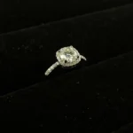 Moissanite Ring in 925 Silver - Model ZHF0117-1 - Image 3
