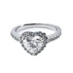 1CT Moissanite Ring in 925 Silver - Model R0761