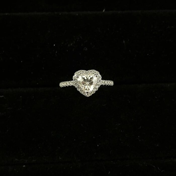 1CT Moissanite Ring in 925 Silver - Model R0761 - Image 2