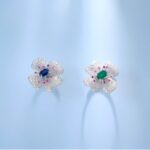 Lab-Created Emerald Ring in 925 Silver - Model 213JR0003 - Image 4