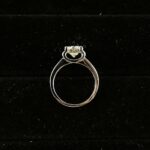 2CT Moissanite Ring in 925 Silver - Model R0796 - Image 4