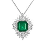925 Silver Glass Pendant - Model P0776