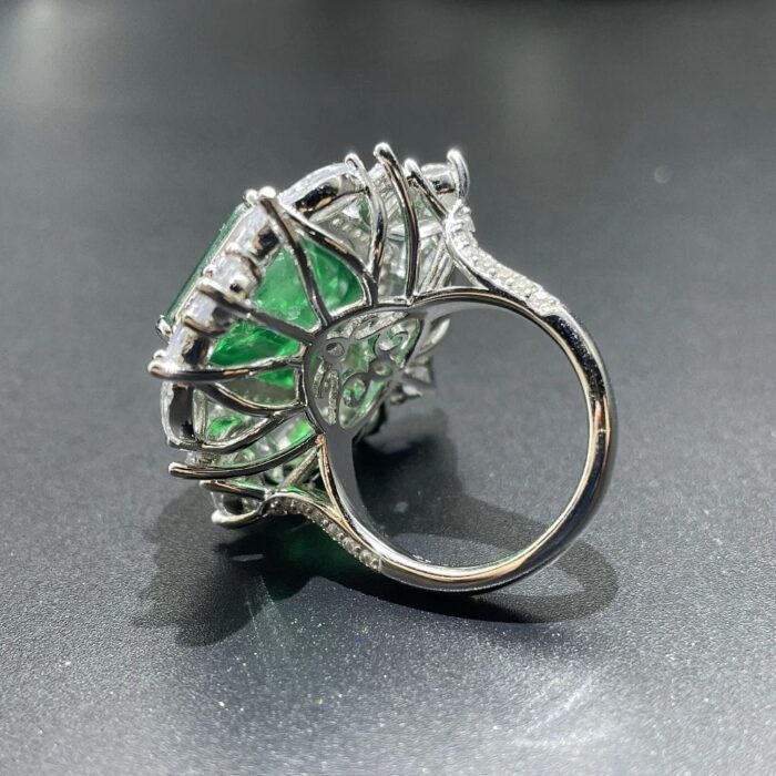 925 Silver Glass Ring - Model R0149 - Image 5