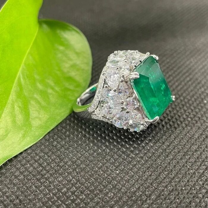 925 Silver Glass Ring - Model R0779 - Image 3