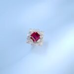 Lab-Created Ruby Ring in 925 Silver - Model ZHF-R0015R - Image 5