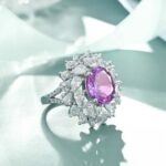 925 Silver Purple Cubic Zirconia Ring - Model ZHF-R0112 - Image 5