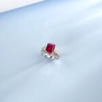 925 Silver Ruby Ring - Model ZHF-R0593R - Image 4