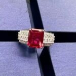 925 Silver Ruby Ring - Model ZHF-R0593R - Image 5
