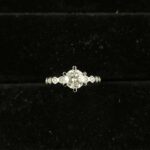 Moissanite Ring in 925 Silver - Model ZHF0116 - Image 3