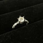 Moissanite Ring in 925 Silver - Model ZHF0116 - Image 4