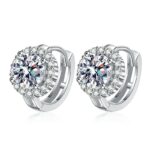 925 Silver Moissanite Earrings ZHF-E1718