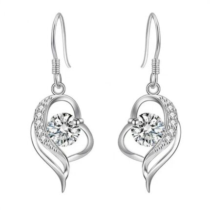 925 Silver Moissanite Earrings ZHF-E1743