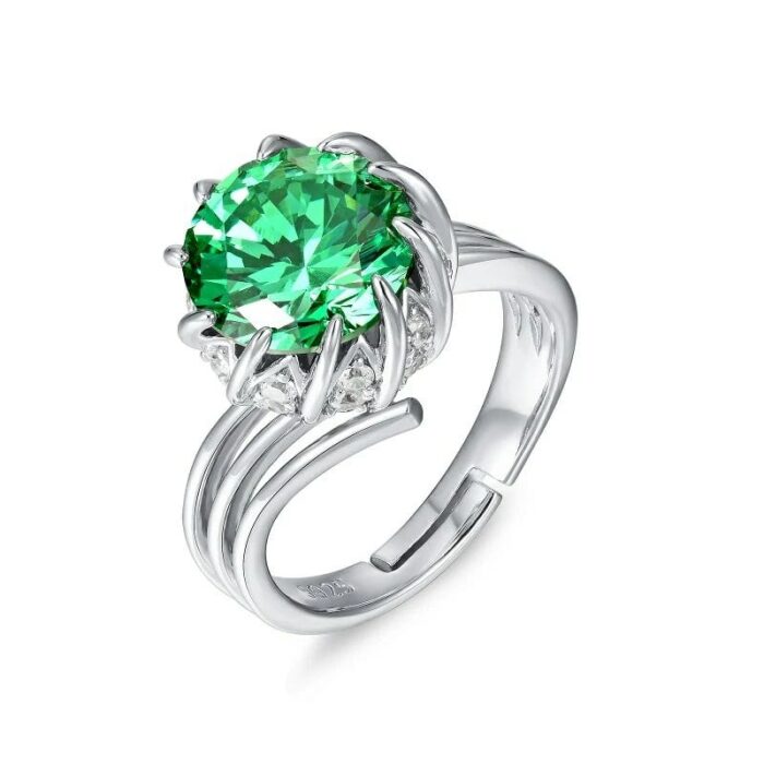 925 Silver Paraiba Ring - Model ZHFR0509 - Image 1