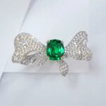 925 Silver Green Garnet Ring - Model ZHFR1467 - Image 5