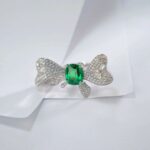 925 Silver Green Garnet Ring - Model ZHFR1467 - Image 4