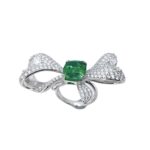 925 Silver Green Garnet Ring - Model ZHFR1467 - Image 2