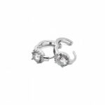 925 Silver Moissanite Earrings - ZHE-E1718 - Image 5