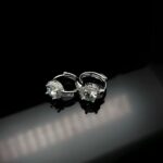 925 Silver Moissanite Earrings - ZHE-E1718 - Image 4