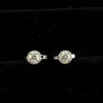 925 Silver Moissanite Earrings - ZHE-E1718 - Image 3
