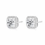 925 Silver Moissanite Earrings - ZHF-E1701