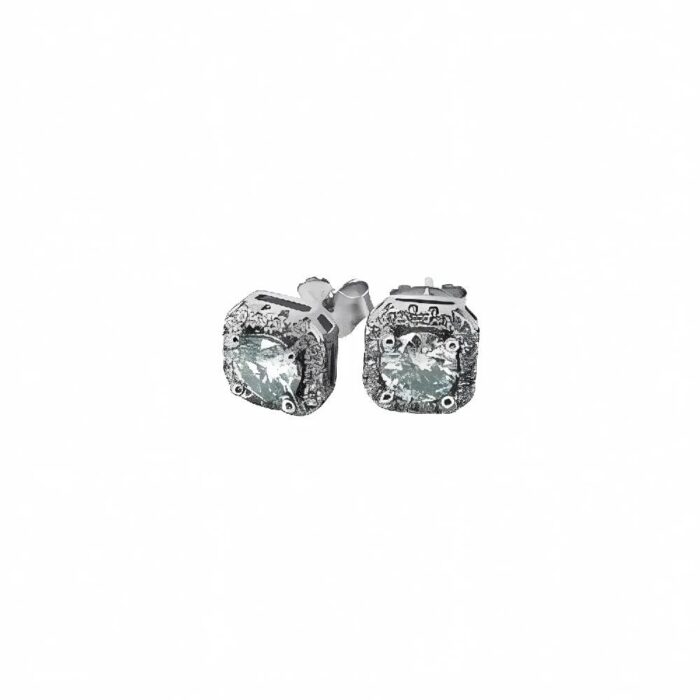 925 Silver Moissanite Earrings - ZHF-E1701 - Image 2