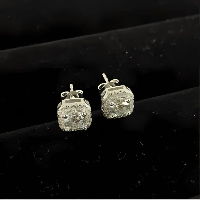 925 Silver Moissanite Earrings - ZHF-E1701 - Image 6