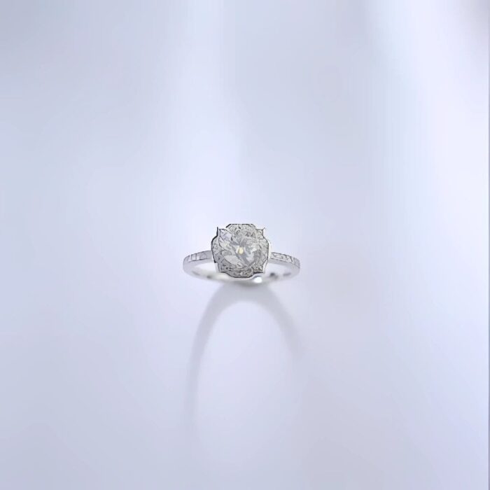 925 Silver Moissanite Ring - ZHF-R1740 - Image 3