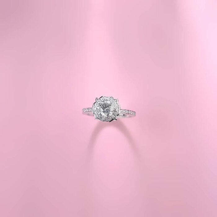 925 Silver Moissanite Ring - ZHF-R1740 - Image 5
