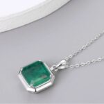 925 Silver Glass Necklace - ZHF-P1121 - Image 2