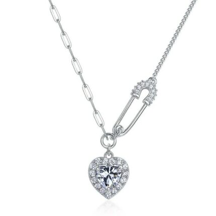 925 Silver Zircon Necklace - ZHF-P5502