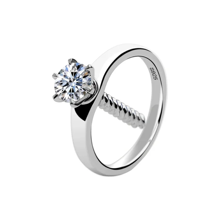 Screw & Silver Ring Pendant Necklace of Resilience: Love Through Adversity - Image 3